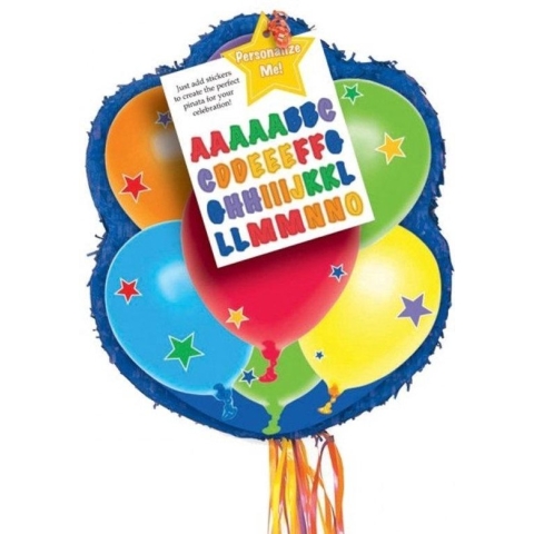 "Pinata ballonnen - Feestdecoratievoorwerp - One size"