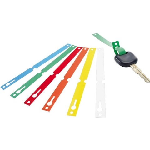 Stripe Kunststof Sleutellabels - Blauw - 1000 stuks