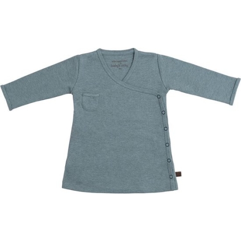 Baby's Only Jurkje Melange - Stonegreen - 56 - 100% ecologisch katoen - GOTS