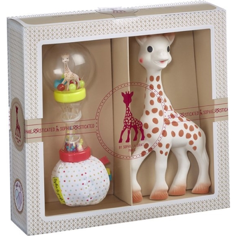 Sophie de giraf Sophiesticated - Cadeauset - Medium - Set 4