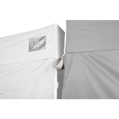 Regengoot 3 meter voor Vouwtent | Easy Up tent Wit
