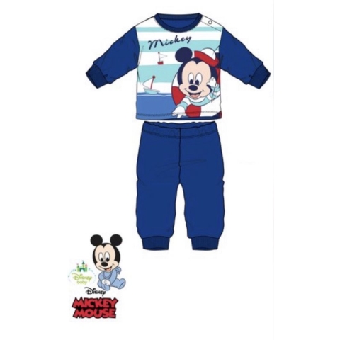 Mickey Mouse BABY pyjama - blauw - maat 9 maanden
