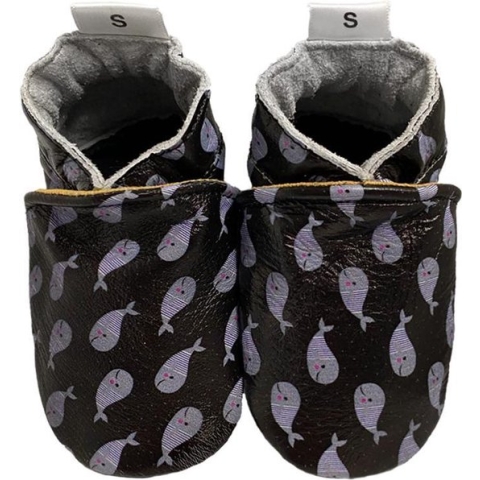 BabySteps babyslofjes Whale Away maat 18/19