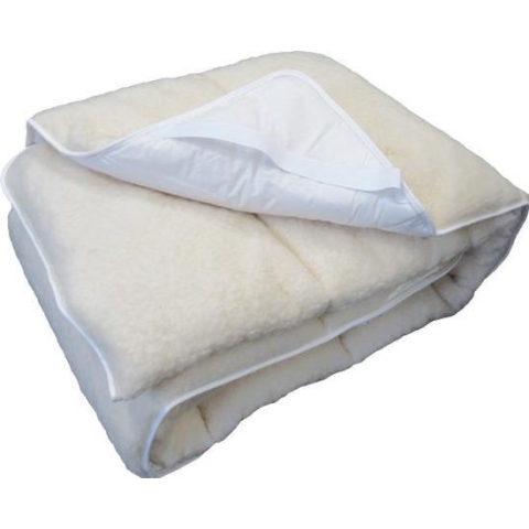 Luxe Wolvacht Onderdeken - 100% Zuiver Scheerwol - 90x200 cm