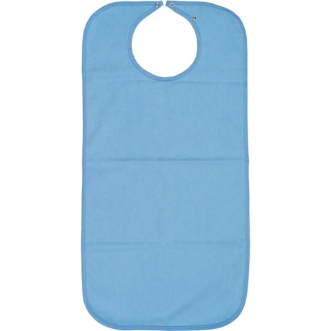 Secobed Wasbare slab voor volwassenen- Blauw - Met drukknopen - 90 x 45 cm