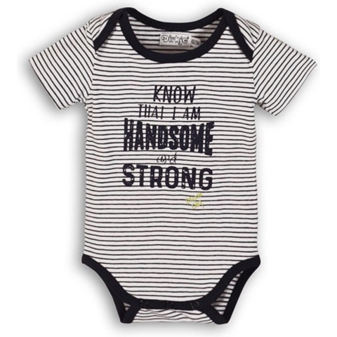 Dirkje romper Handsome  navy/white stripe maat 74