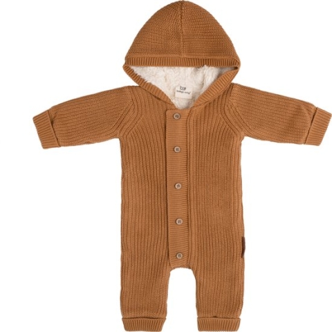 Baby's Only Overall teddy Soul - Caramel - 80 - 100% ecologisch katoen - GOTS