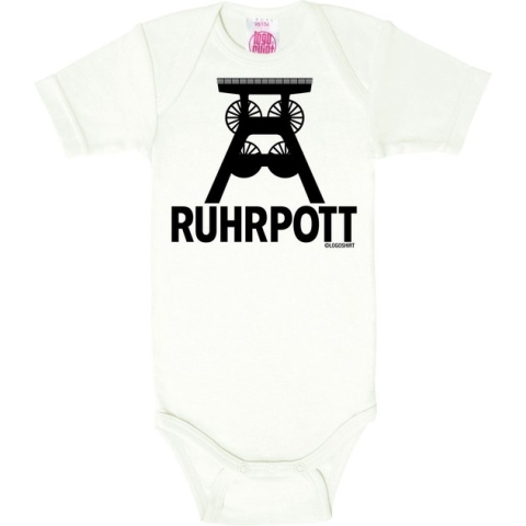 Logoshirt Baby-Body RUHRPOTT - Print