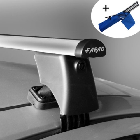Dakdragers geschikt voor Honda Insight Stationwagon 2009 t/m 2014 - Aluminium - inclusief dakdrager opbergtas