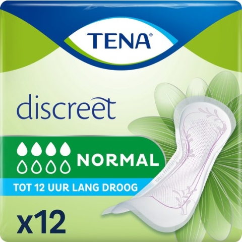 TENA Lady Discreet Normal Incontinentieverband - 72 stuks