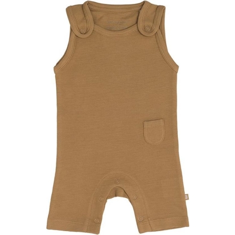 Baby's Only Salopette Pure - Caramel - 62 - 100% ecologisch katoen - GOTS