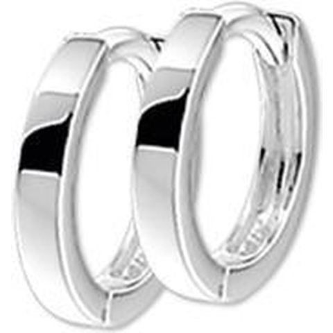 Glams Klapoorringen Vlak - Zilver