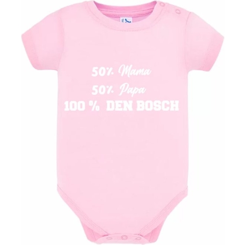 100 % Den Bosch Babyromper Meisje | Rompertje | Romper | Baby | Meisjesromper