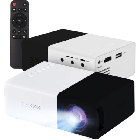 Beamer - Mini Beamer – draagbaar – projector – zwart