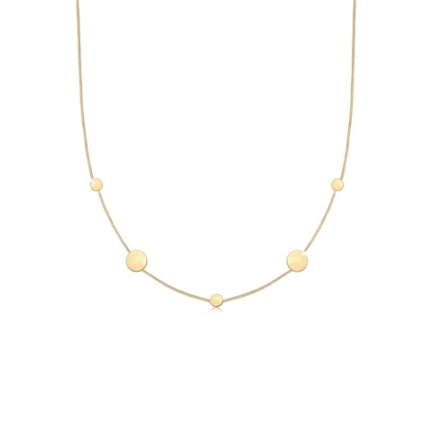 Elli damesketen 925 zilver One Size Goud 32020173