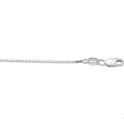 Zilveren Collier venetiaans 1 1001759 70 cm