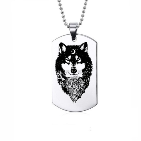 Ketting RVS - Wolf