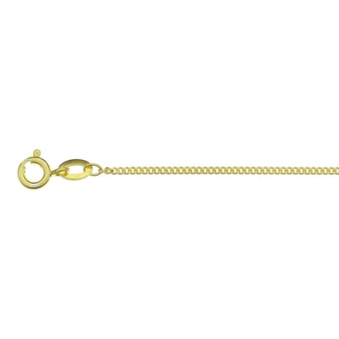 Doublé 10/000 Collier gourmet 1 3101021 45 cm