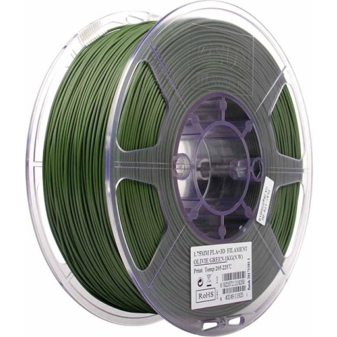 PLA+ filament,1.75mm,olive green,1.0kg/roll