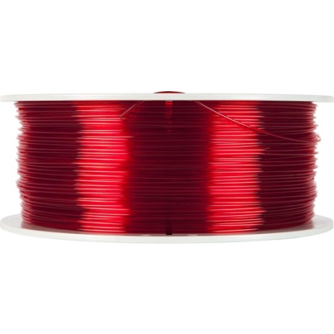 Verbatim 55054 3D Printer Filament PET-G 1.75mm 1Kg Rood Transparant