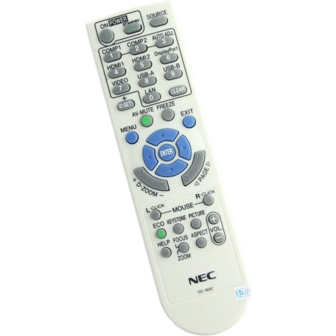 NEC NP210 Afstandsbediening, Artikelcode RMT-PJ30 / RD-443E / 7N900881
