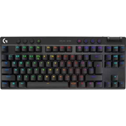 Logitech G Pro X TKL Lightspeed - Draadloos Gaming Toetsenbord - Tactile - Qwerty - Zwart