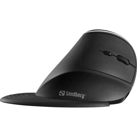 Sandberg Pro 630-13 Ergonomische muis - Verticale muis – Rechts – Draadloos – 1600 DPI