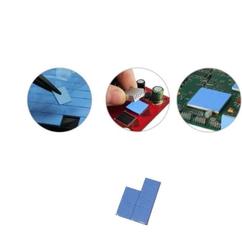 GEAR 3000® thermal pad - thermisch pad - siliconen - 5 stuks - 10x10x0.5mm