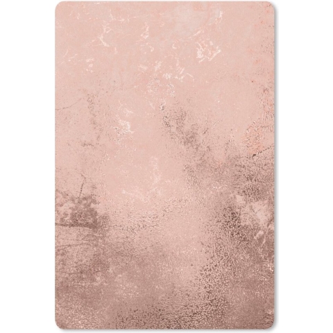Muismat - Mousepad - Marmer - Steen - Roze - 18x27 cm - Muismatten