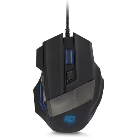ACT Muis Gaming Bedraad | 3200 DPI | Met RGB Verlichting | Rechtshandig | AC5000