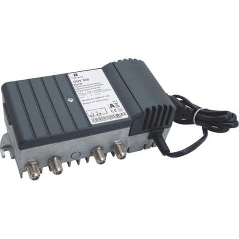 Triax GHV 530 Kabeltelevisieversterker 4-voudig 30 dB