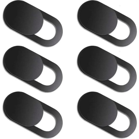 Cicon Universele Webcam cover 6 stuks - Privacy webcam cover geschik voor Macbook, laptop, Tablet & Smartphone