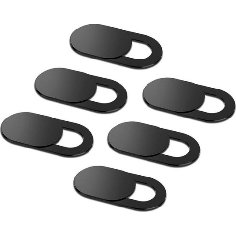 6 stuks - Webcam cover - WebCam - Camera Cover voor Smartphone - MacBook - iPad - Tablet - Laptop - 6-Pack