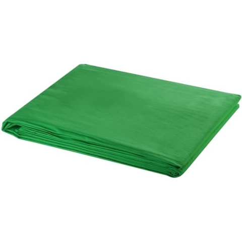 vidaXL Achtergrond chromakey 600x300 cm katoen groen