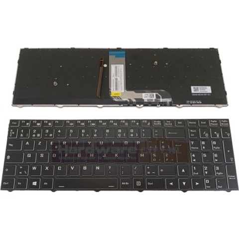 RGB backlit keyboard geschikt voor Clevo NB70TK1(BE Azerty)