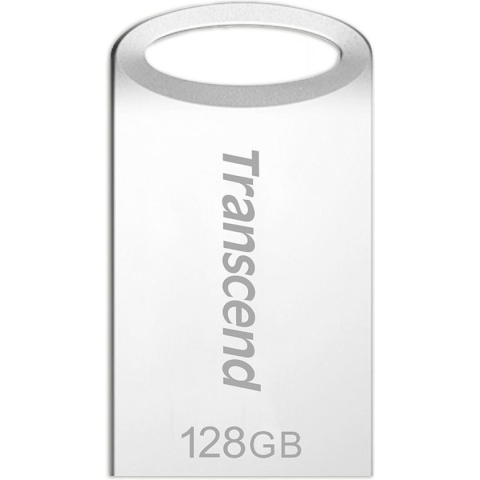 Transcend JetFlash® 710S TS128GJF710S USB-stick 128 GB USB 3.2 Gen 1 (USB 3.0) Zilver