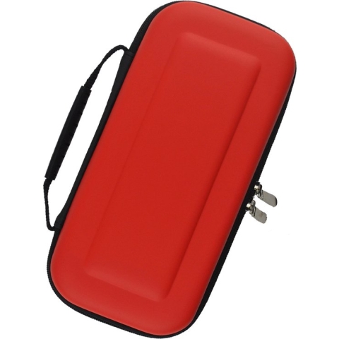 Case Voor Nintendo Switch Hoes Bescherm Hoesje Hardcover - Rood