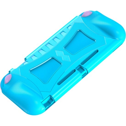 Grip TPU Bescherm Hoes Skin voor Nintendo Switch Lite - Blauw
