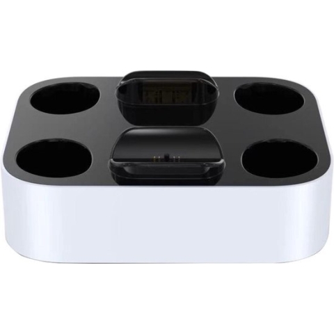 DrPhone DPS4 Oplaadstation – Geschikt voor PS5 Controllers - Snel opladen - Dock met SmartChip Bescherming & LED Indicator – Wit