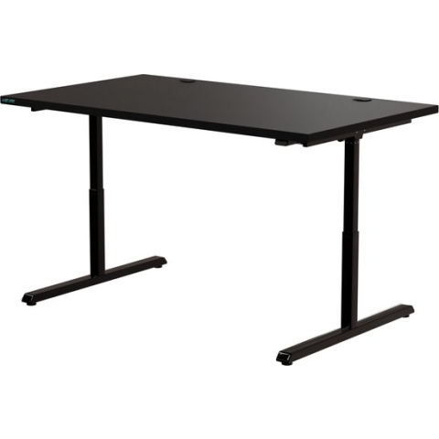 GAME HERO® Maven X2 Pro Zit Sta Gaming Bureau - Elektrisch Verstelbaar - Met LED Verlichting - 165 x 68 cm - Zwart