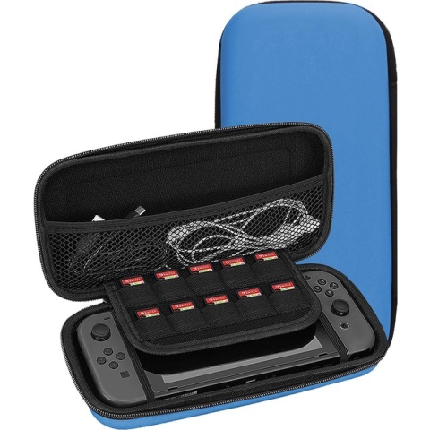 Case voor Nintendo Switch Lite Hoesje - Nintendo Switch Lite Case Cover Accessoires Hoes - Blauw