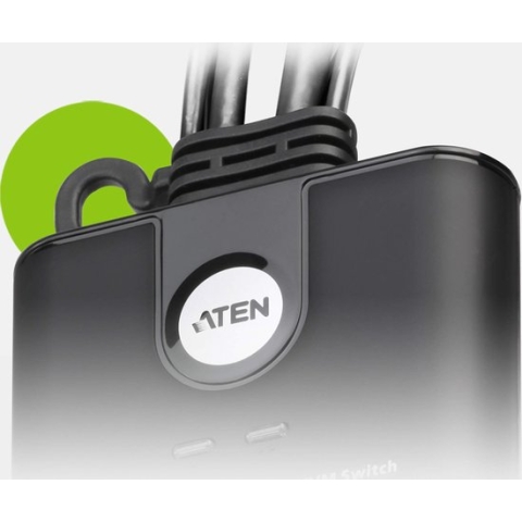 ATEN CS22HF HDMI-switch HDMI Toetsenbord 1920 x 1080 Pixel