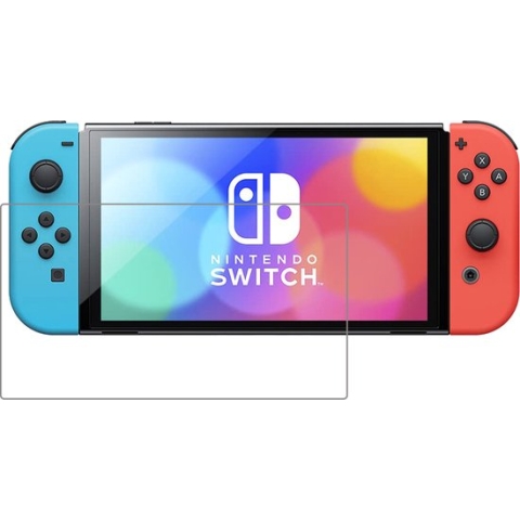 Screenprotector Geschikt Voor Nintendo Switch OLED Bescherm Glas - Geschikt Voor Nintendo Switch OLED Screen Protector Tempered Glass