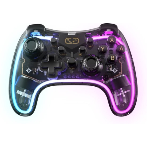 Draadloze Pro Controller - Geschikt voor Nintendo Switch Controller - Macro Knop - Turbo Knop - Controllers geschikt voor Nintendo Switch, Nintendo Oled en Nintendo Switch Lite - Macro Knoppen - Turbo Knop