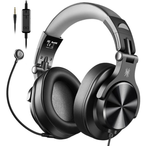 OneOdio A71-D - koptelefoon met microfoon - Over-ear koptelefoon met micro - stereo -  modern - comfortabel - dj set - kop telefoon - professionele koptelefoon - muziek studio - dj Headphones - Gameheadset - Game - audiocall - videoconferentie