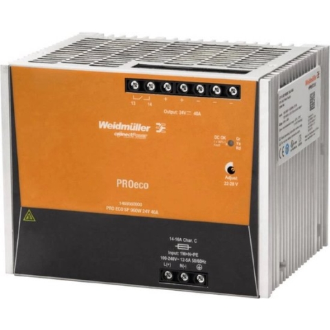 Weidmüller PRO ECO 72W 12V 6A Schakelnetvoeding