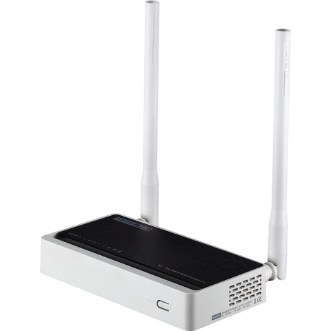 TOTOLINK N300RT draadloze router Fast Ethernet Single-band (2.4 GHz) Zwart, Wit