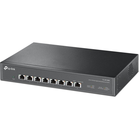 TP-Link TL-SX1008 - 10G Netwerk Switch - 8 Poorten - LAN Party/NAS/Gaming