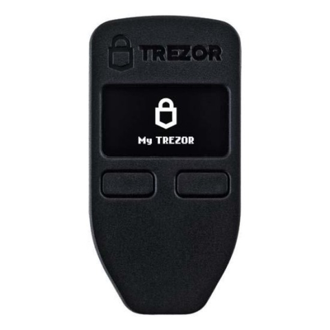 Trezor One - Hardware Wallet - Wallet voor Bitcoin, Ethereum en vele andere crypto - Zwart