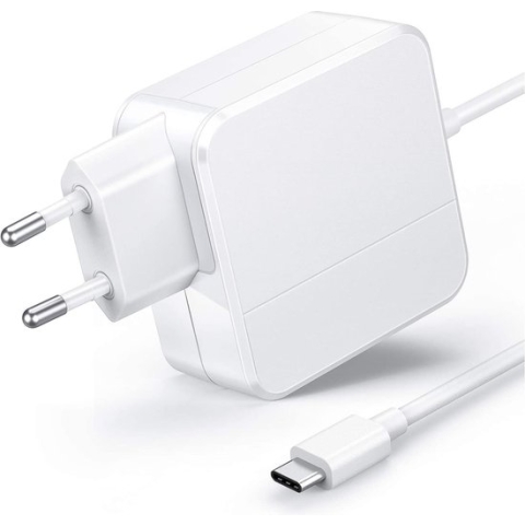 Universele Laptop Oplader USB-C  65W - USB C Adapter 2 Meter - Oplader voor Dell, HP, ChromeBook, MacBook, Toshiba -